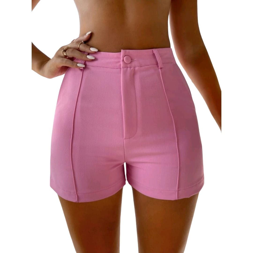 High Waist Skinny Shorts