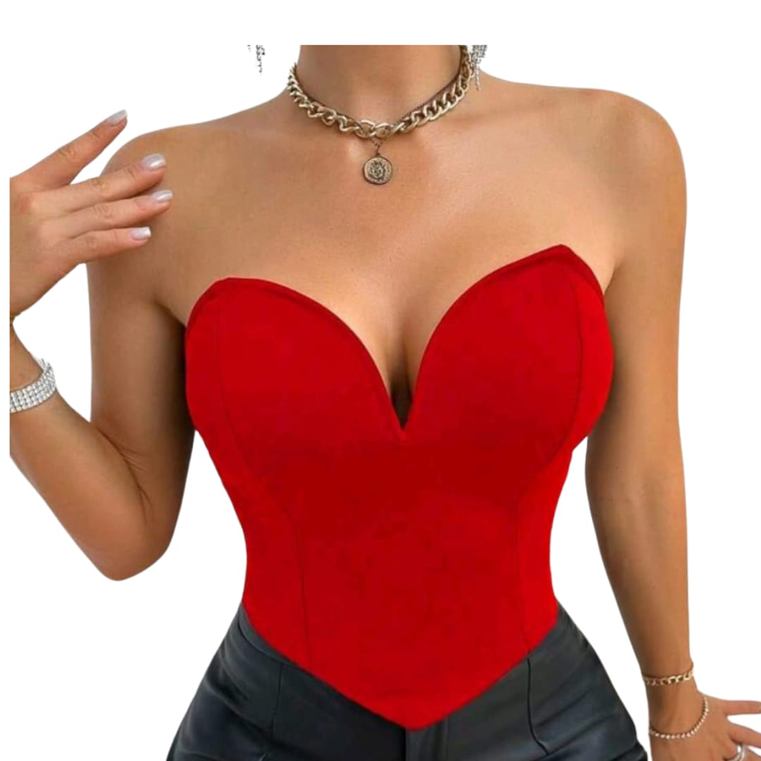 Slim Fit V-Neck Camisole Top