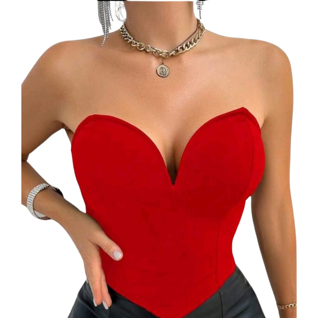 Slim Fit V-Neck Camisole Top