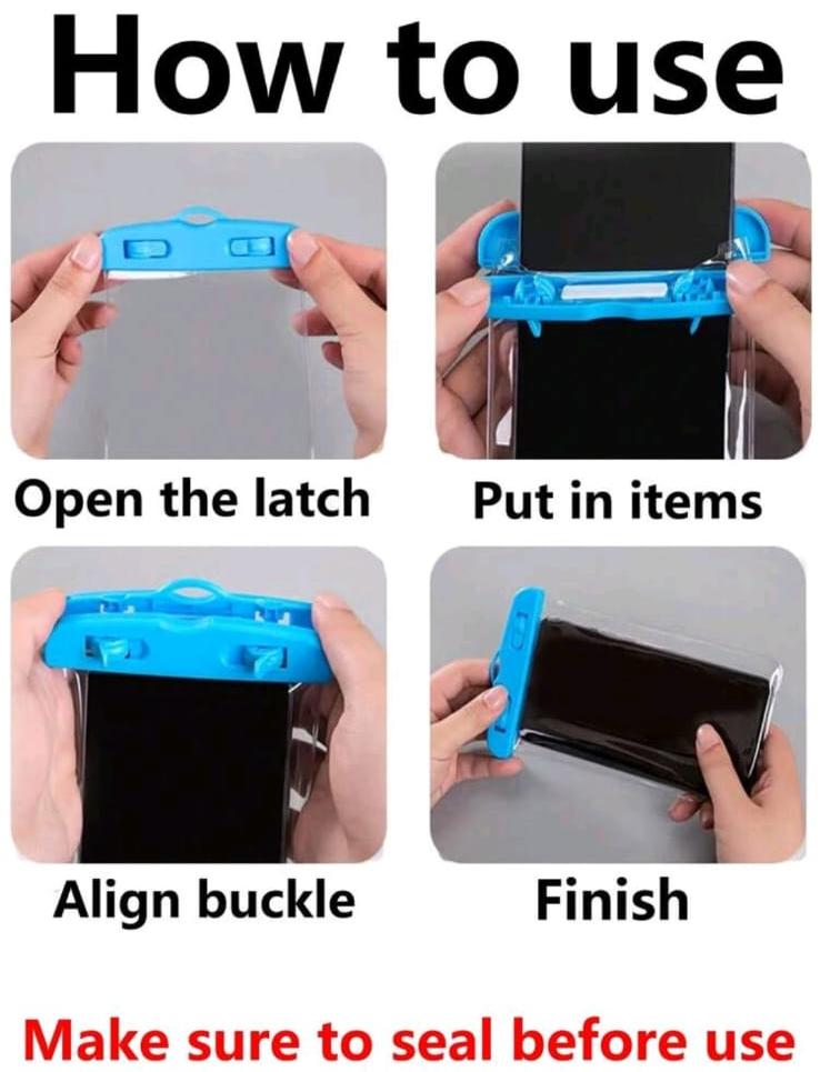 Transparent Universal Waterproof Phone Pouch
