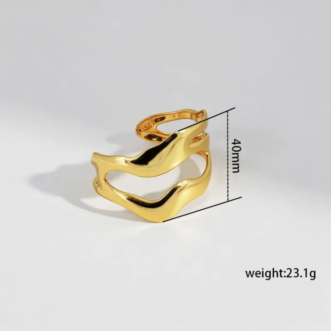 18K Gold Plated Expandable  Bracelets