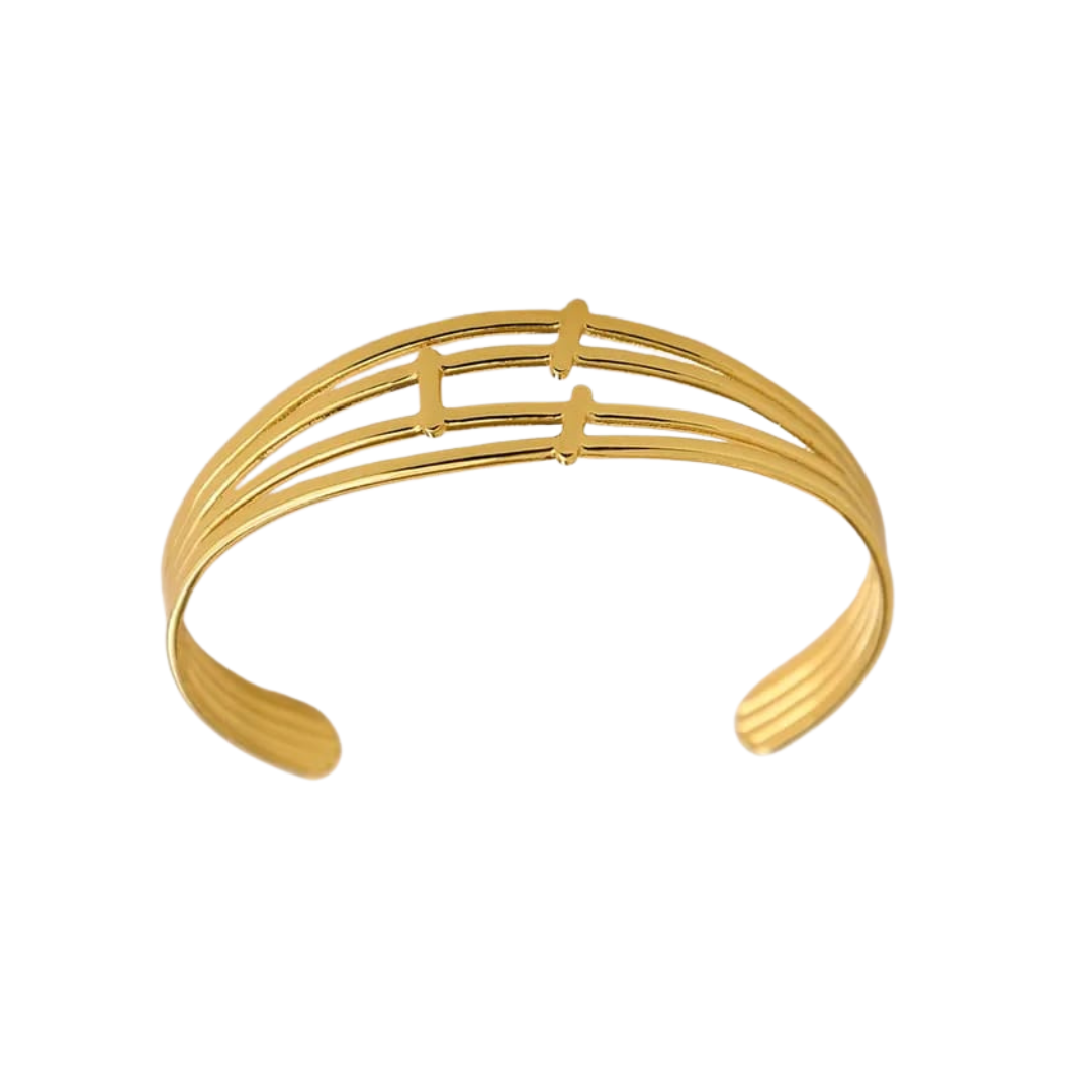18K Gold Plated Expandable  Bracelets