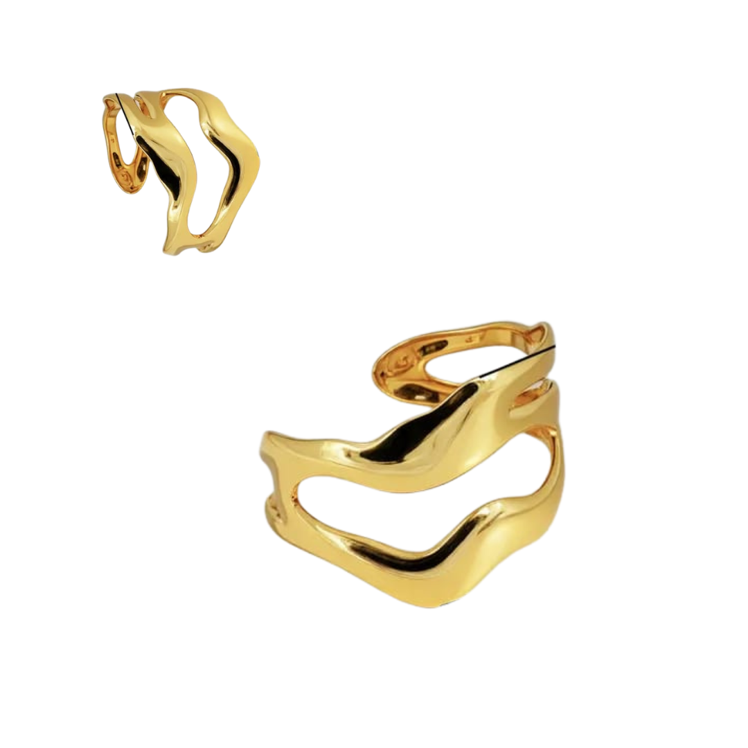 18K Gold Plated Expandable  Bracelets