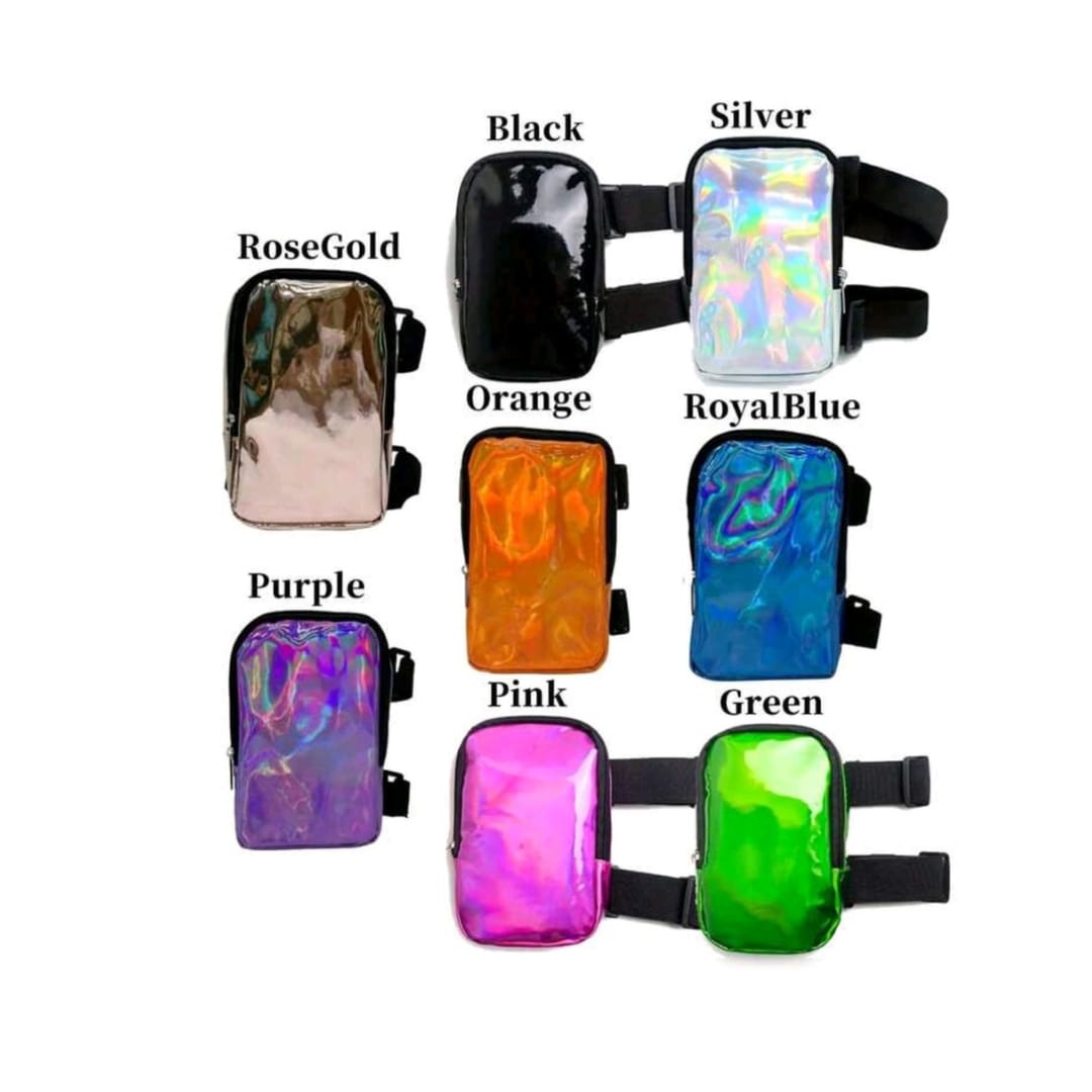 Holographic Thigh Bag